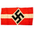 Original German WWII HJ Member Armband with Embroidered Insignia - German Youth Organization Original Items