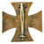Original German WWII Iron Cross First Class 1939 EKI with Vertical Pinback - Unmarked Original Items