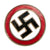 Original German NSDAP Party Enamel Buttonhole Pin and Securing Snap Original Items