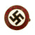 Original German WWII NSDAP Small Enamel Party Membership Badge with Pinback Original Items