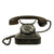 Original German WWII Military Staff Desk Rotary Telephone by Siemens Original Items