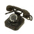 Original German WWII Military Staff Desk Rotary Telephone by Siemens Original Items