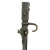 Original Japanese WWII Type 44 Cavalry Carbine 1st Pattern Folding Bayonet & Nose Cap with Screws Original Items