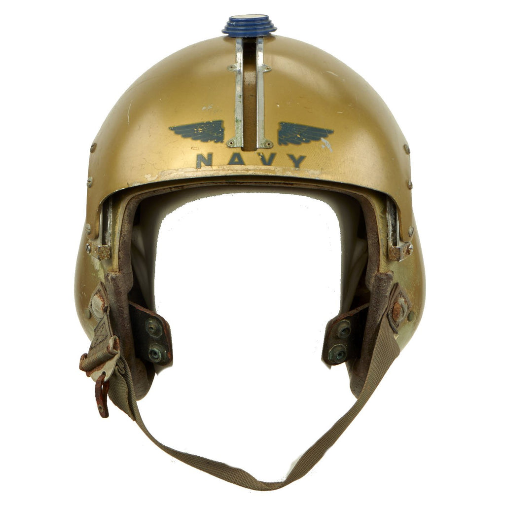 Original U.S. Navy USN Late 1950s APH-5 Flight Helmet size Medium