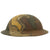 Original U.S. WWI M1917 Doughboy Helmet with Multicolor Camouflage Paint & 7 1/8 Liner Original Items