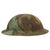 Original U.S. WWI M1917 Doughboy Helmet with Multicolor Camouflage Paint & 7 1/8 Liner Original Items