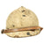 Original French WWI Model 1915 Winter Camouflage Adrian Helmet without Badge Original Items