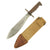 Original U.S. WWI Model 1917 Bolo Knife by Plumb Philadelphia with Canvas Scabbard by Brauer Bros. Original Items