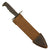 Original U.S. WWI Model 1917 Bolo Knife by Plumb St. Louis with Canvas Scabbard - dated 1918 Original Items