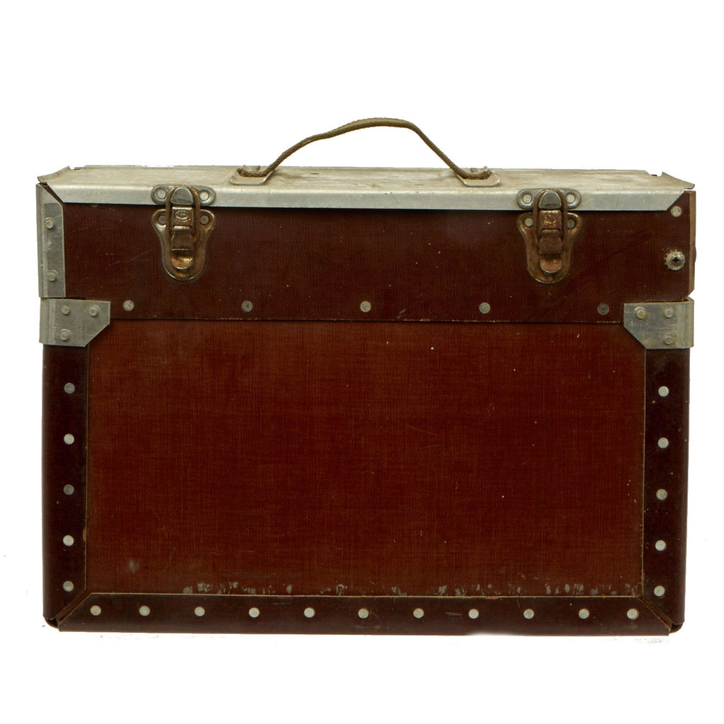 Original U.S. WWII B-24 B-17 Bomber 200 Round .50 Caliber Ammunition Box Original Items