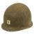 Original U.S. WWII Captain's McCord Front Seam Fixed Bale M1 Helmet with Rare Inland Liner Original Items