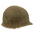 Original U.S. WWII Captain's McCord Front Seam Fixed Bale M1 Helmet with Rare Inland Liner Original Items
