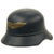 Original German WWII M38 Luftschutz Beaded Gladiator Air Defense Helmet with 56cm Liner - dated 1938 Original Items