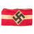 Original German WWII HJ Member Printed Cotton Armband - German Youth Organization Original Items
