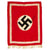 Original German WWII NSDAP National Socialist Podium Banner - 30" x 37" Original Items