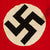 Original German WWII NSDAP National Socialist Podium Banner - 30" x 37" Original Items