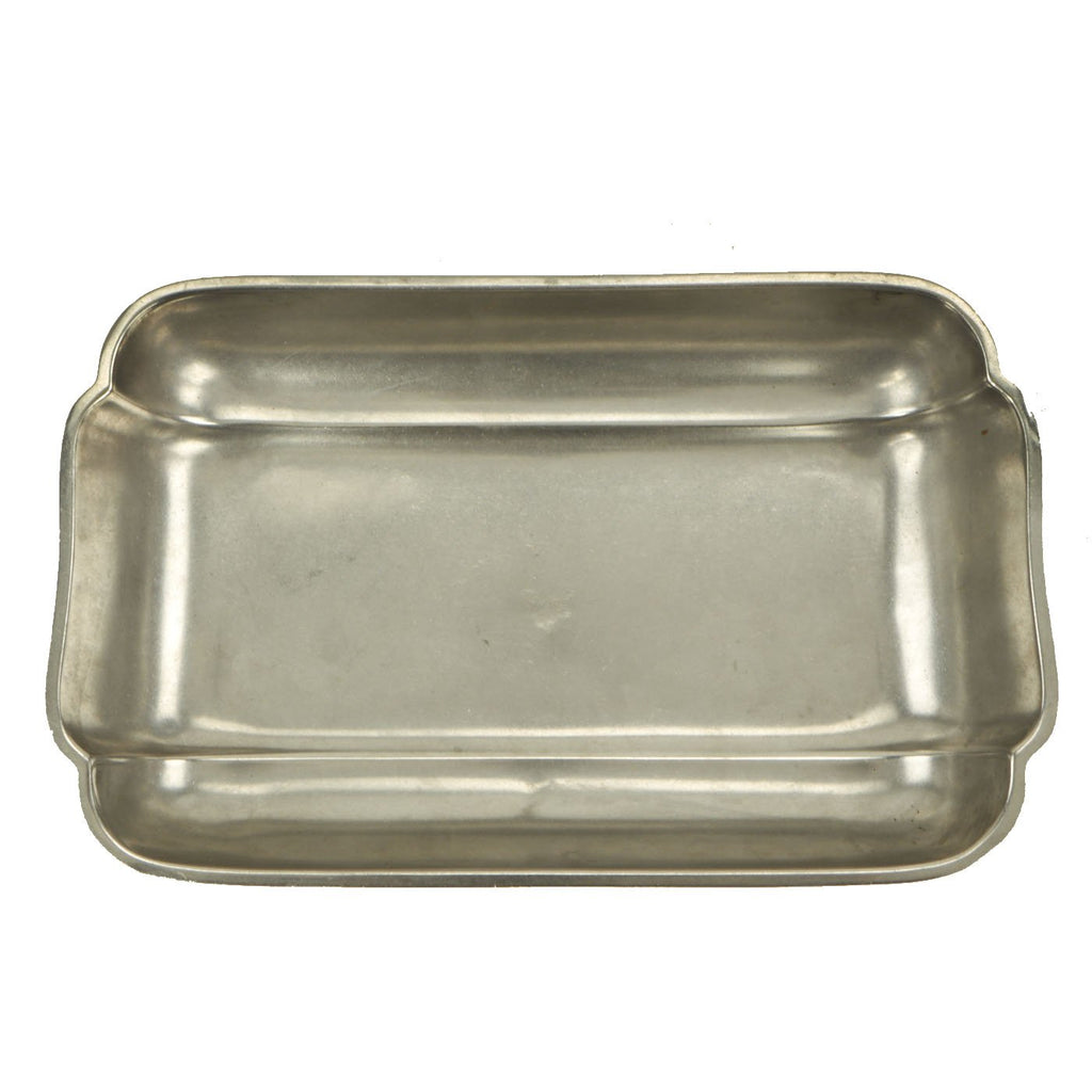 Original German WWII Luftwaffe Barracks "CROMARGAN" Stainless Steel Serving & Coffee Tray Original Items