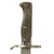 Original German WWI Steel Hilt Ersatz M1898/05 Butcher Sawback Bayonet with Scabbard - Carter Type EB42A Original Items