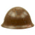 Original Japanese WWII Named Type 92 Tetsubo Army Combat Helmet with Complete Liner and Chinstrap - dated 1943 Original Items