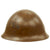 Original Japanese WWII Named Type 92 Tetsubo Army Combat Helmet with Complete Liner and Chinstrap - dated 1943 Original Items