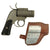 Original U.S. WWII M8 Pyrotechnic 37mm Flare Signal Pistol by Eureka Vacuum With Canadian Made Holster Original Items
