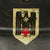 Original German WWII Beaded M40 Double Decal DRK Red Cross Steel Helmet - marked Q64 Original Items