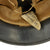 Original German WWII Beaded M40 Double Decal DRK Red Cross Steel Helmet - marked Q64 Original Items
