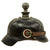 Original German WWI Prussian M1915 Artillery Pickelhaube Helmet - Kugelhelm Original Items