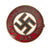 Original German WWII NSDAP Small Enamel Party Membership Badge with Pinback Original Items