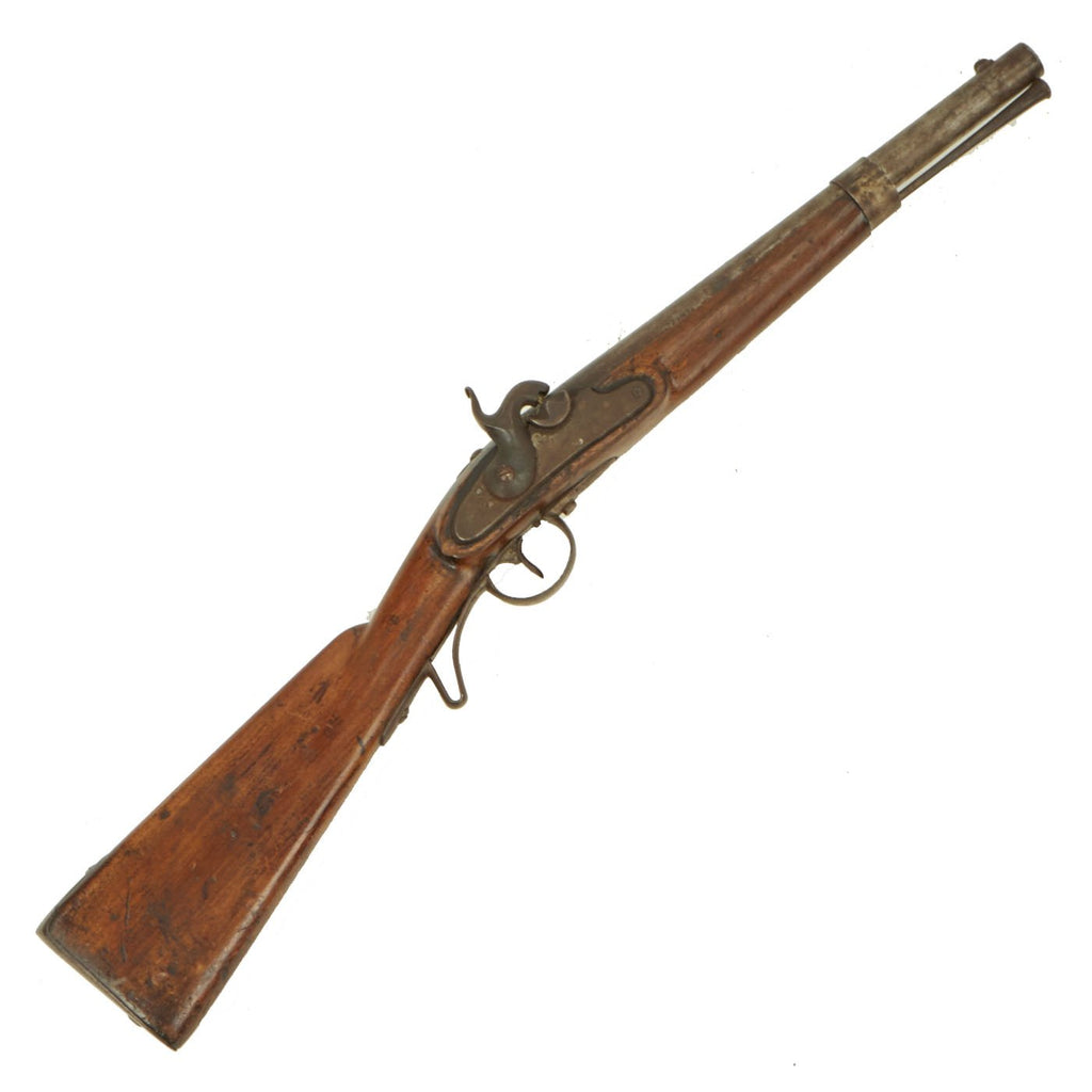 Original U.S. Civil War Era Austrian Percussion Conversion Rifled Saddle-Ring Carbine - Circa 1845 Original Items
