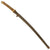 Original WWII Japanese Army Officer Type 98 Shin-Gunto Katana Sword by YOSHIMITSU with Steel Scabbard Original Items