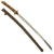 Original WWII Japanese Army Officer Type 98 Shin-Gunto Katana Sword by YOSHIMITSU with Steel Scabbard Original Items
