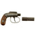 Original U.S. Allen's 1845 Patent Single Shot Percussion Pocket Pistol Serial 93 - circa 1850 Original Items