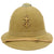 Original Italian WWII North African Campaign M1928 Tropical Sun Pith Helmet with Navy Insignia Original Items