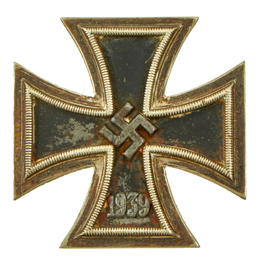 Original German WWII Iron Cross First Class 1939 by Paul Meybauer of Berlin - EKI Original Items