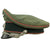 Original German WWII Service Worn Army Heer Panzer Officers Schirmmütze Visor Crush Cap Original Items