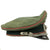 Original German WWII Service Worn Army Heer Panzer Officers Schirmmütze Visor Crush Cap Original Items