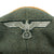 Original German WWII Heer Military Police or Recruiting EM/NCO Visor Crush Cap by Willy Sprengpfeil - dated 1940 Original Items