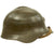 Original WWII Russian M36 Soviet SSh-36 Steel Combat Helmet with Cloth Liner & Star Badge Original Items