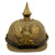 Original Imperial German WWI Prussian M1895 Infantry Ersatz Felt Pickelhaube Fitzhelme Spiked Helmet - Rare Simplified Pattern Original Items
