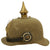 Original Imperial German WWI Prussian M1895 Infantry Ersatz Felt Pickelhaube Fitzhelme Spiked Helmet - Rare Simplified Pattern Original Items