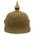Original Imperial German WWI Prussian M1895 Infantry Ersatz Felt Pickelhaube Fitzhelme Spiked Helmet - Rare Simplified Pattern Original Items