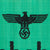 Original German WWII BeVo Embroidered Reichsbahn National Railway Armband with Issue Stamp Original Items