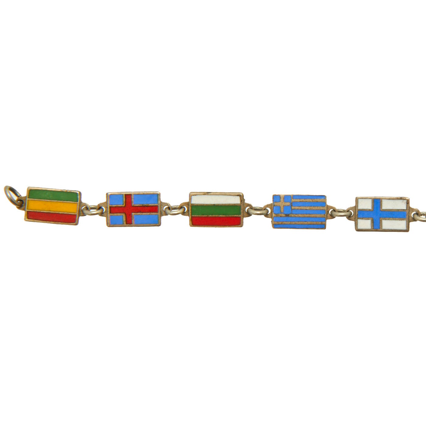 BDM-Germany flag bracelet, German thread flag with adjustable closure,  Germany, original fabric and thread bracelets