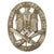 Original German WWII Silver Grade Dish Back General Assault Badge Attributed to Rudolf Karneth Original Items
