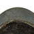 Original French WWI Early Issue Model 1915 Adrian Helmet in Horizon Blue with Infantry Badge and Unit Markings Original Items