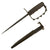 Original U.S. WWI M1917 Trench Knife by L.F. & C. dated 1917 with Jewell 1918 Scabbard Original Items
