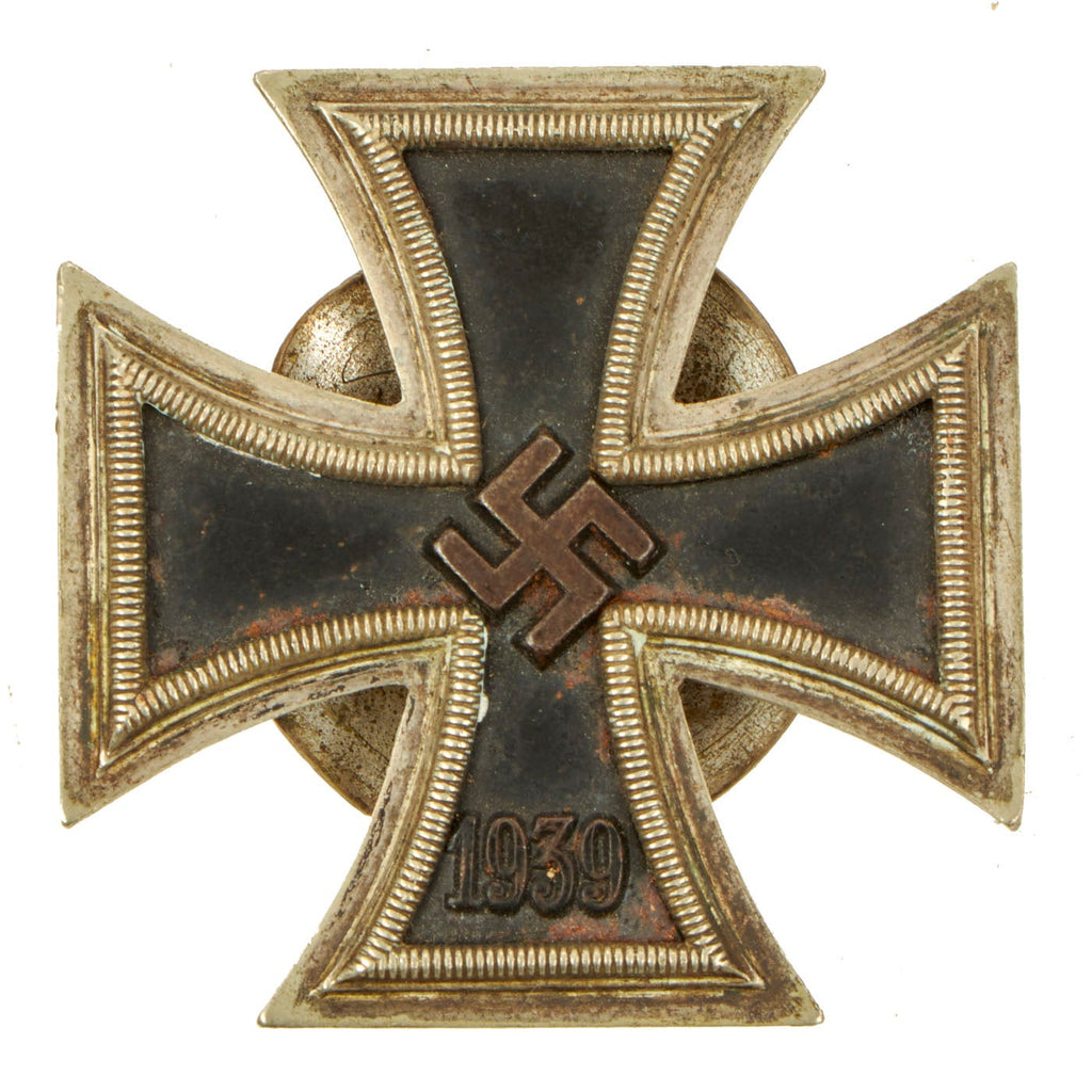 Original German WWII Iron Cross First Class 1939 with Screw Back by Steinhauer & Lück of Lüdenscheid - EKI Original Items