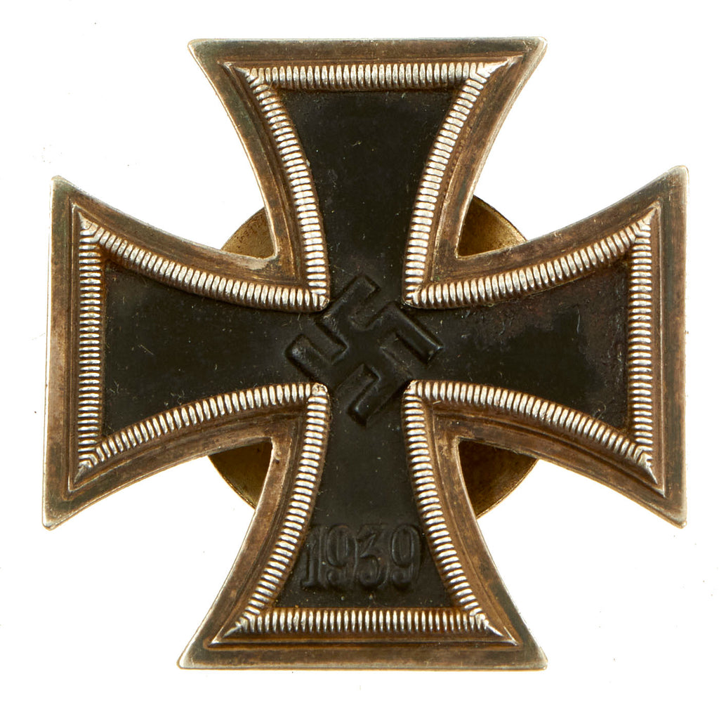 Original German WWII Screw Back Iron Cross First Class 1939 by Alois Rettenmaier - L59 EKI Original Items