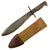 Original U.S. WWI Named Model 1917 Bolo Knife by Plumb St. Louis with Scabbard by Fred Medart Mfg. Co. - Dated 1918 Original Items